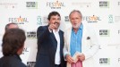 Ander Gonzalez eta Ramon Roteta sukaldariak, ''No es país para sosos'' saioaren aurkezleak. FesTVal 2014