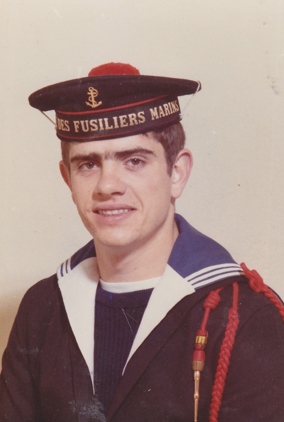 Pampi Laduche soldadutza garaian. 1973