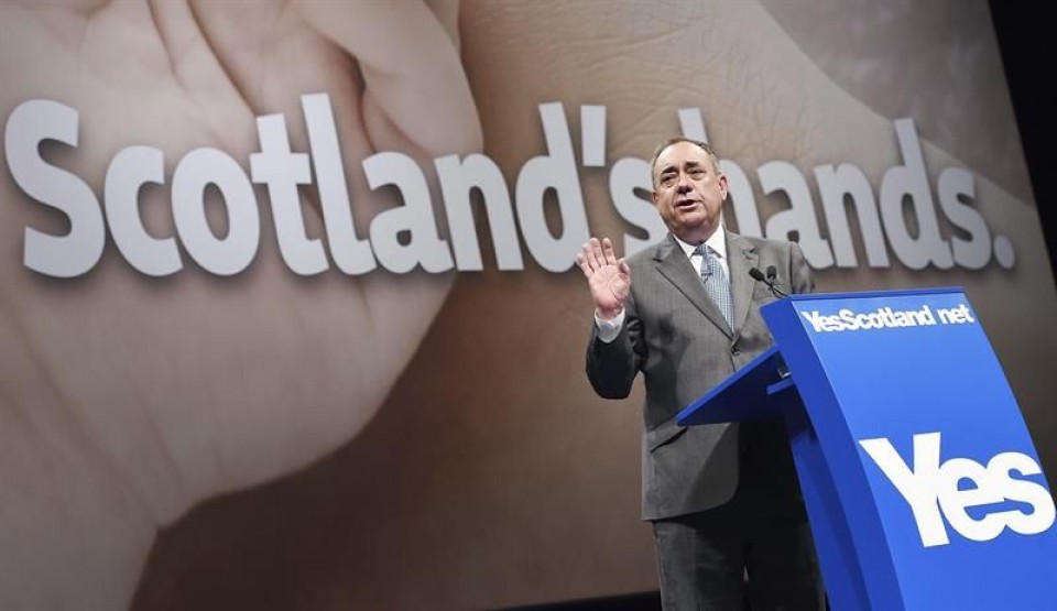 El ministro principal escocés, Alex Salmond. Foto: EFE