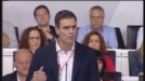 Pedro Sánchez confirma su candidatura a la Moncloa