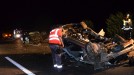 Familiares de un preso sufren un accidente de coche grave en Tudela