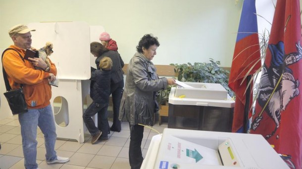 Elecciones en Crimea.