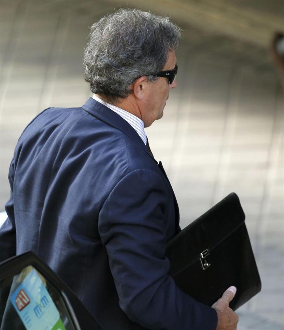 Jordi Pujol Ferrusola llega en taxi a la Audiencia Nacional