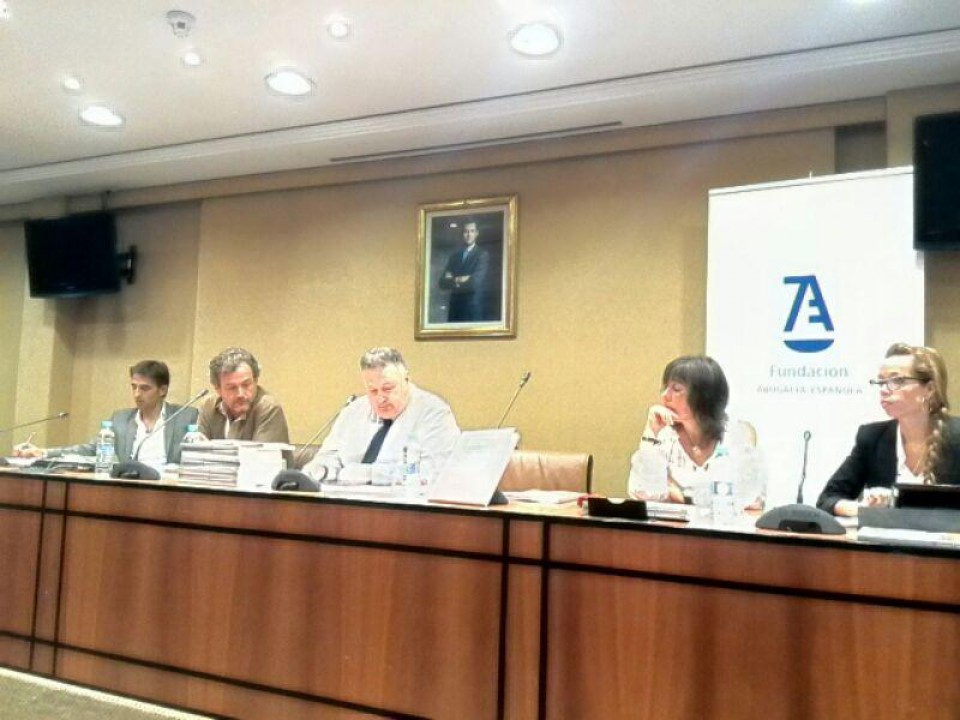 Presentación del informe 'Tortura e incomunicación' hoy en Madrid. 