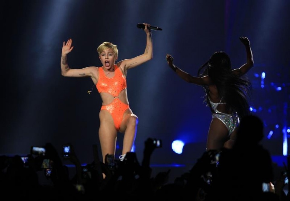 Miley Cyrus. Foto. EFE