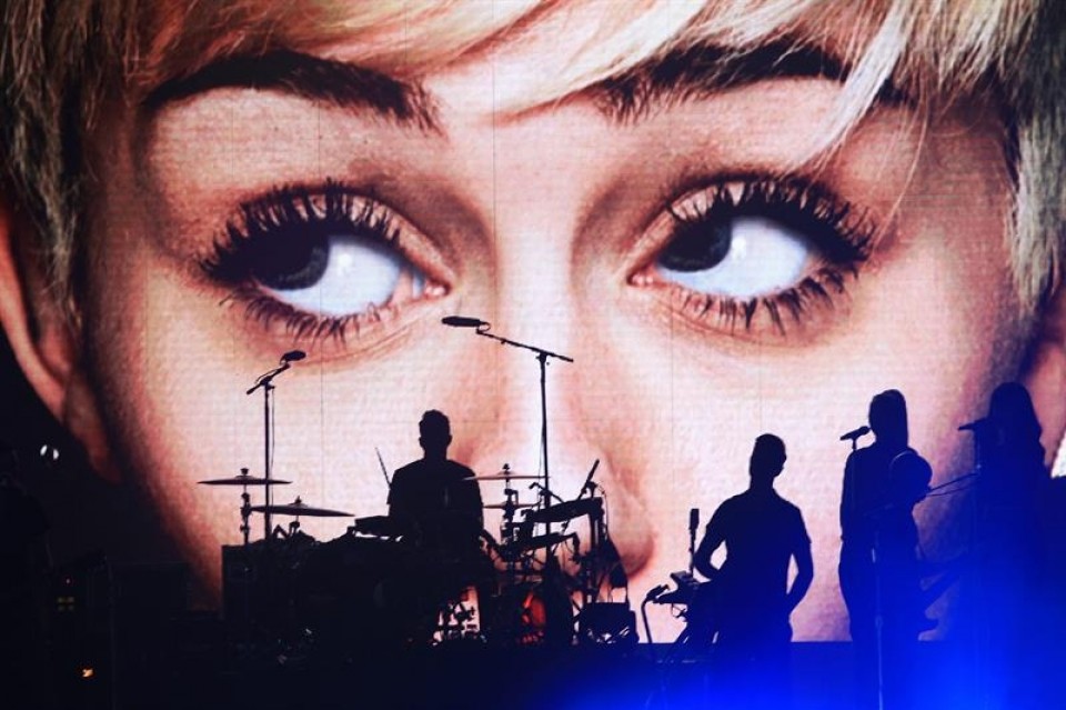 Miley Cyrus. Foto. EFE