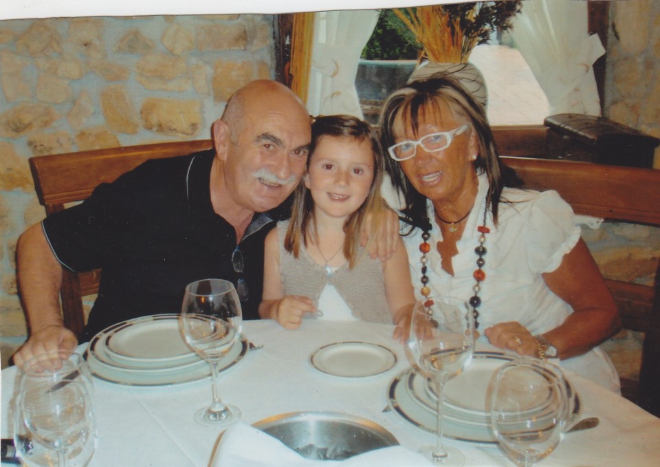 Marko eta Begoña, Maitane bilobarekin. 2000ko hamarkada