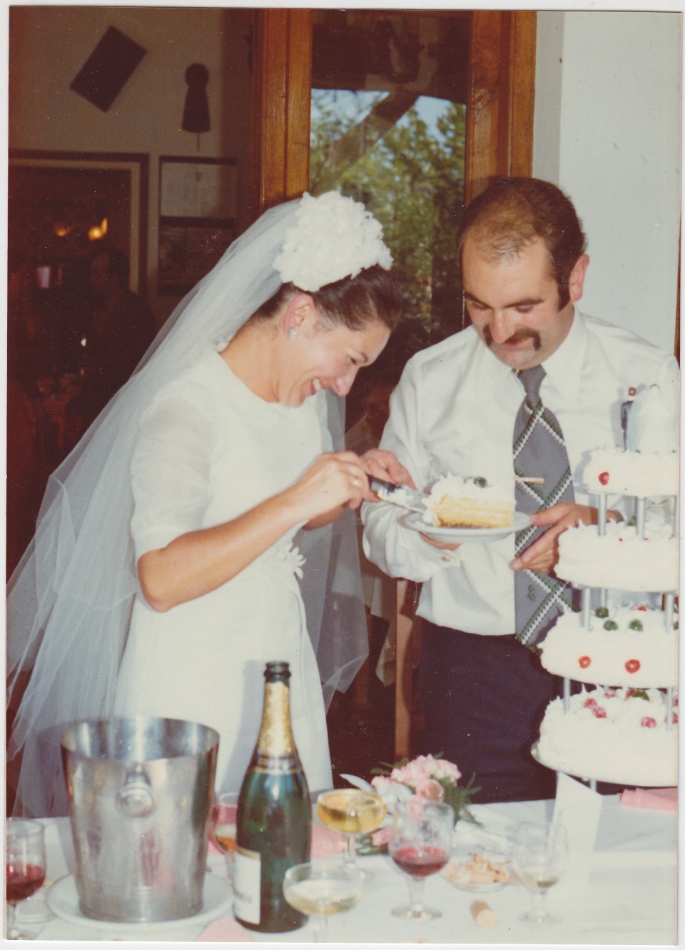 Begoña eta Markoren ezkontzako eguna. 1970eko irailaren 7a