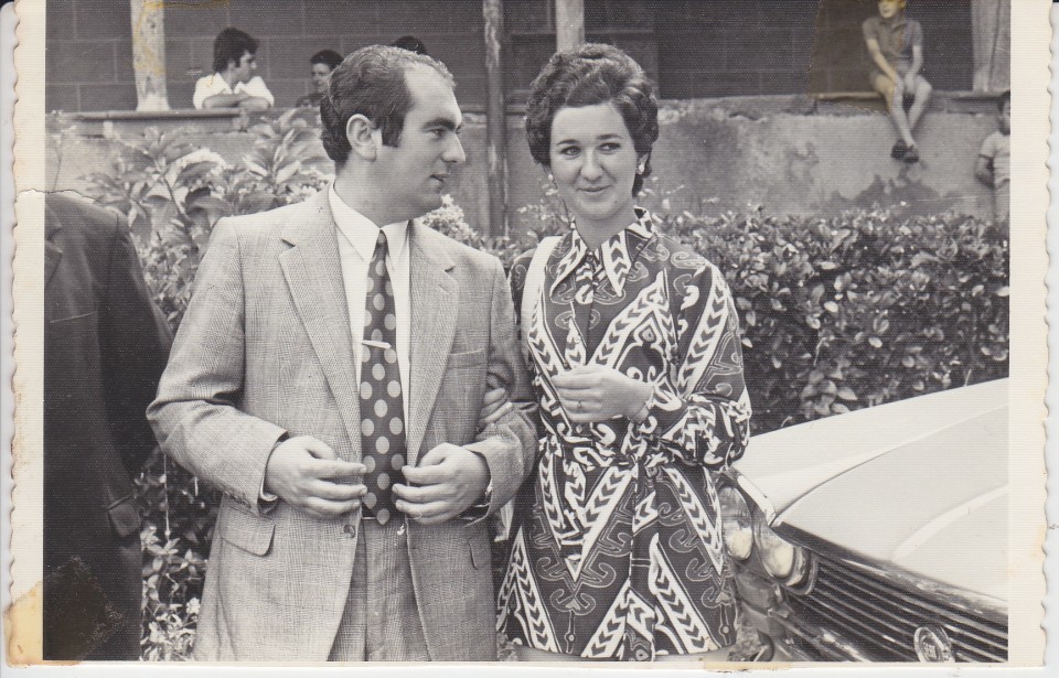 Marko eta Begoña ezkongai, 1970