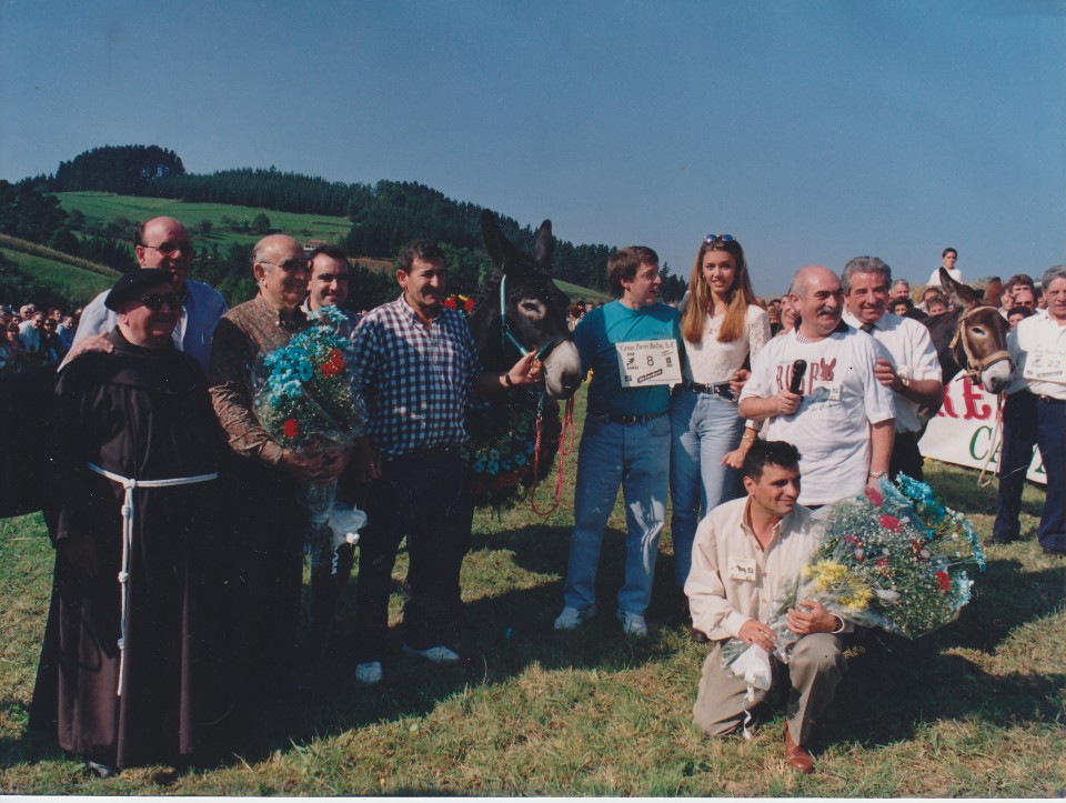 Miss eta Mister Astoaren lehiaketa. Kortezubi, 1995