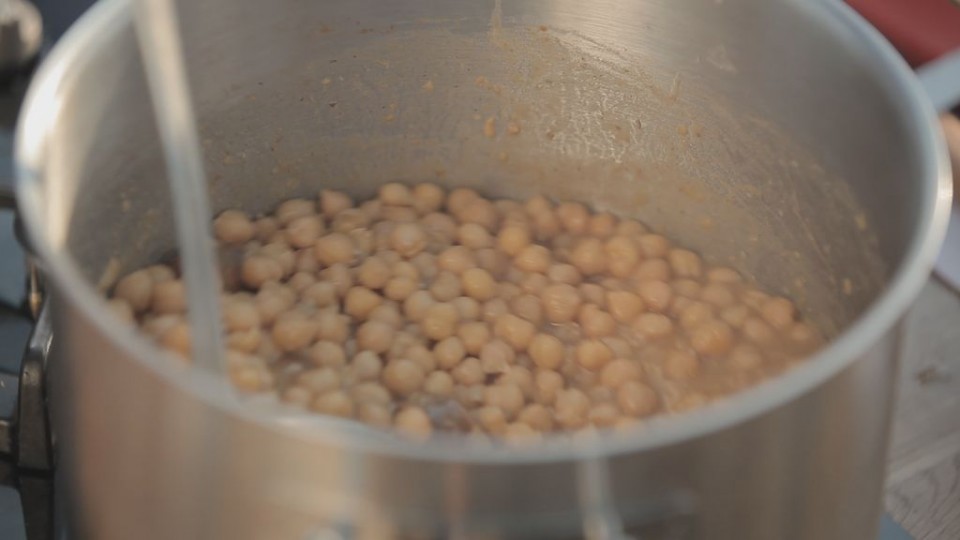 Garbanzos.