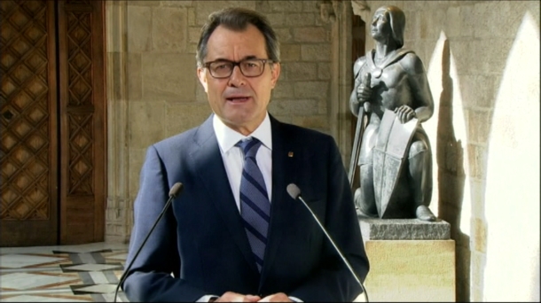 El president de la Generalitat, Artur Mas. EiTB