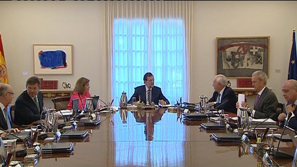 El Consejo de Ministros del Gobierno español. EFE