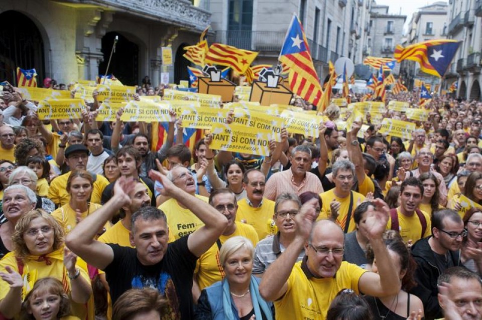 Concentraciones Cataluña EFE