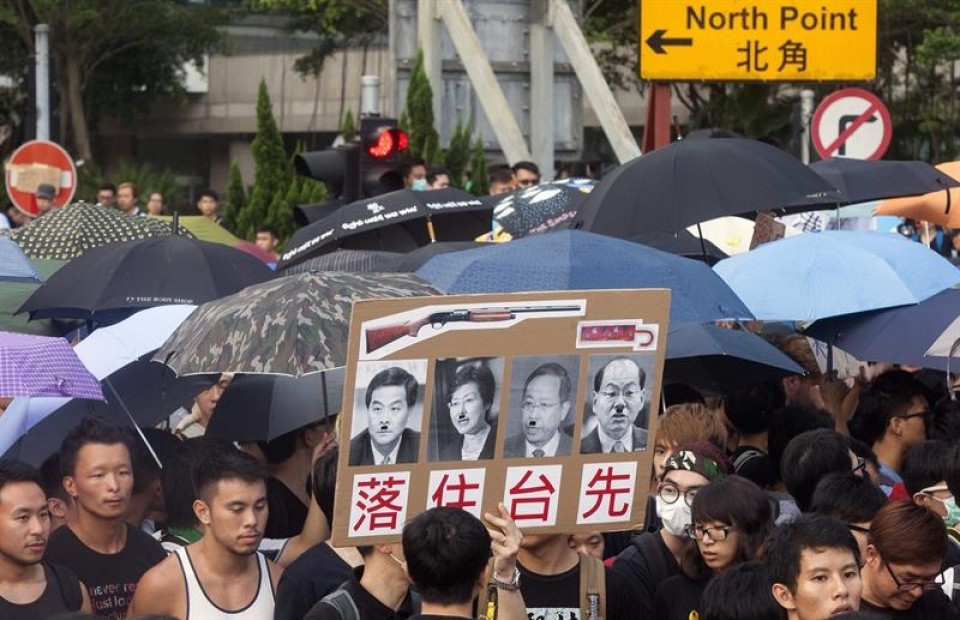 Hong Kongeko 'Aterkien iraultza'