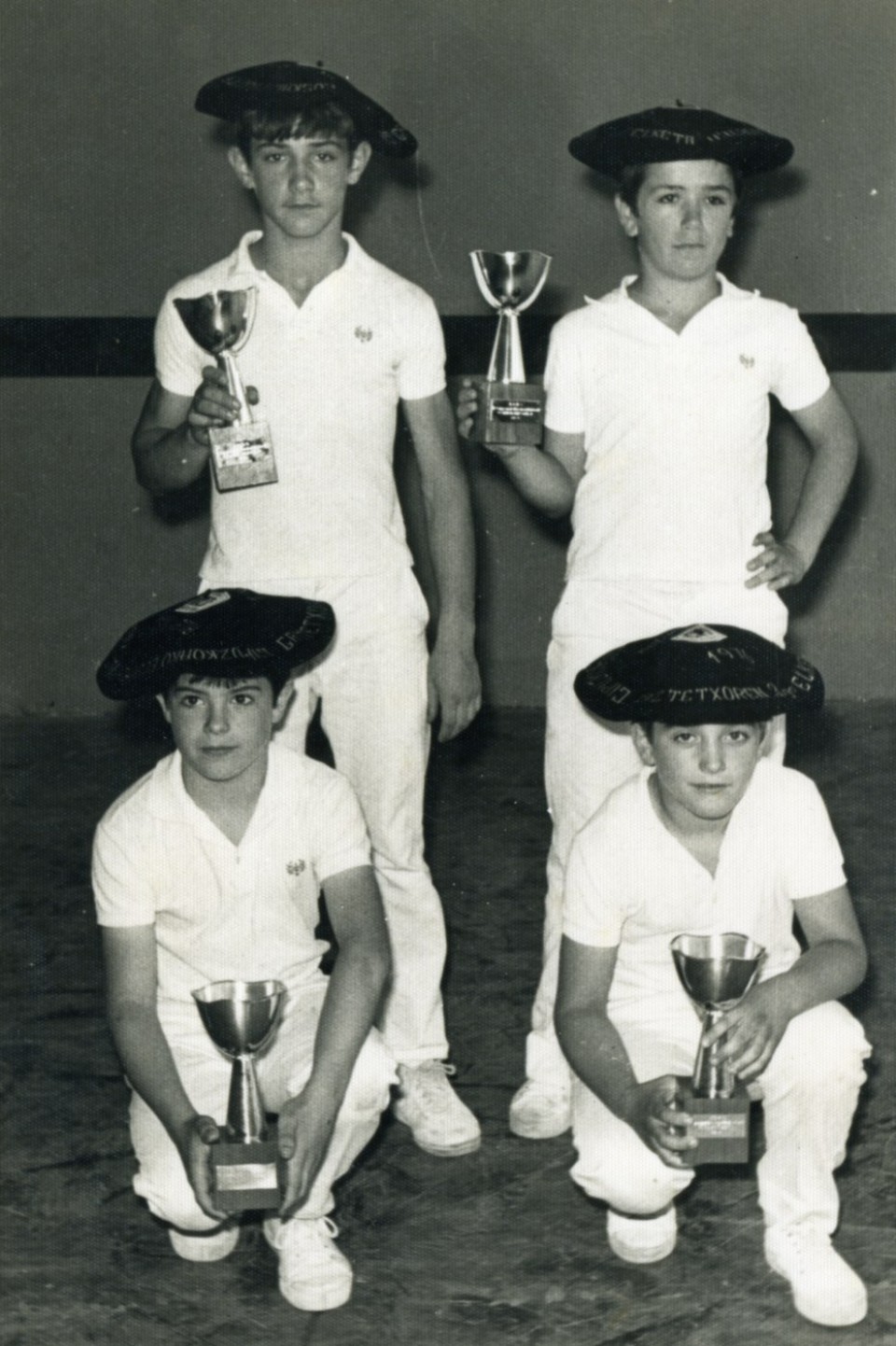 Jose Mari, Gipuzkoako txapela irabazi berri (Añorga, 1975)