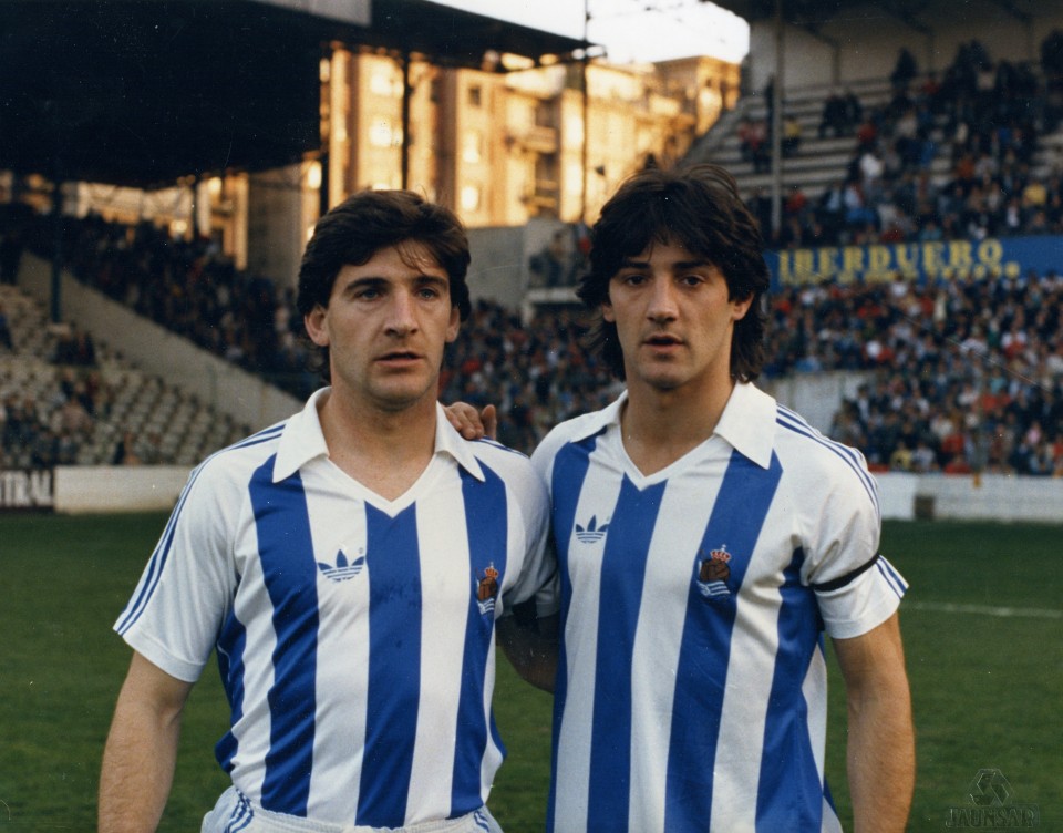 Jose Mari, Xanti anaiarekin, Atotxan (Donostia, 1986)