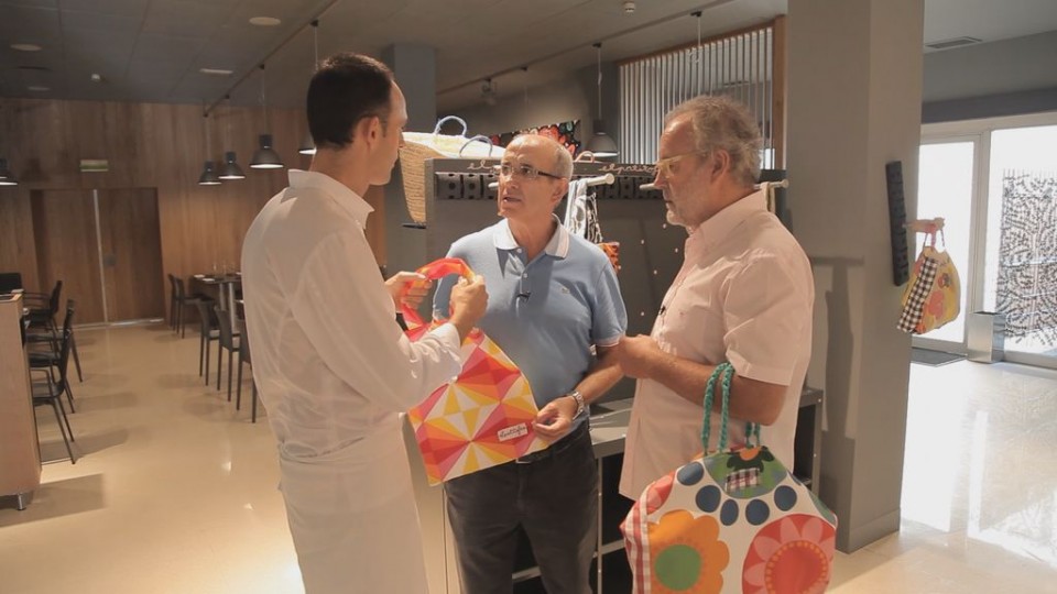 Irureta eta Ramon, 'Singular food'en. Argazkia: EiTB