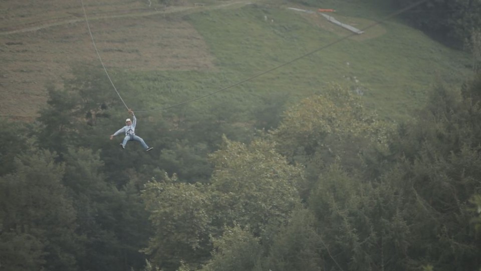 Julian Iantziren jauzia. Argazkia: EiTB