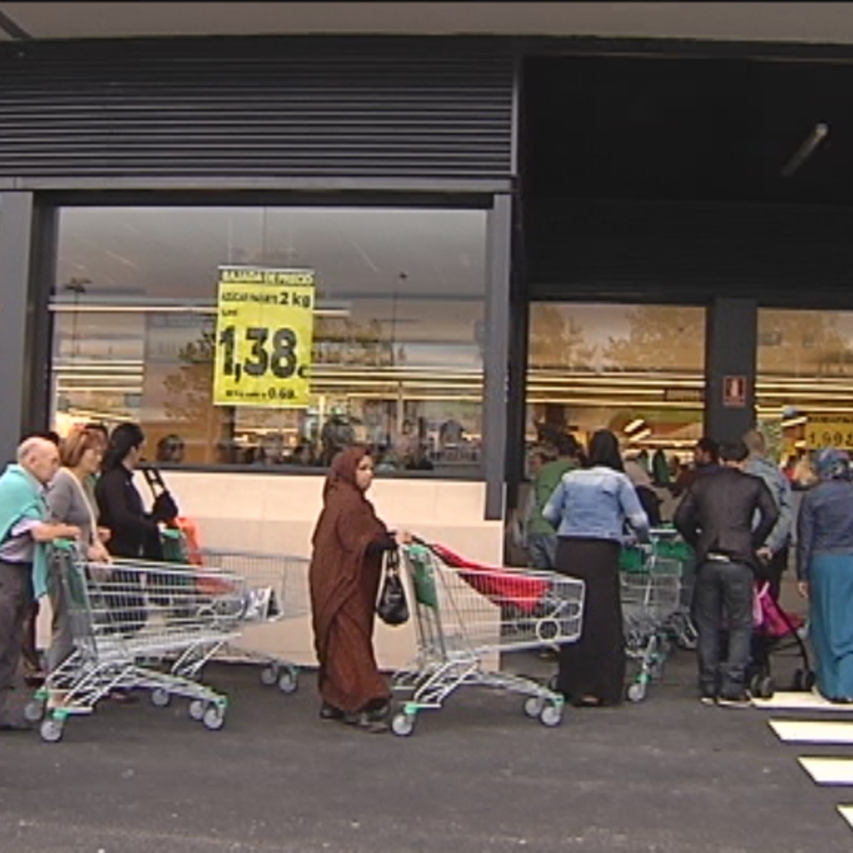 Supermercado Mercadona en Vitoria-Gasteiz. Foto: EFE
