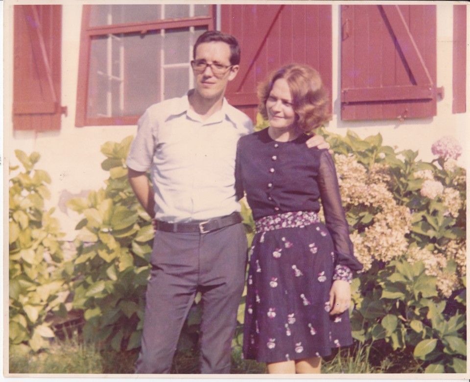 Maite eta Jokinen ezkontza. Bidarte, 1971ko irailaren 4a.