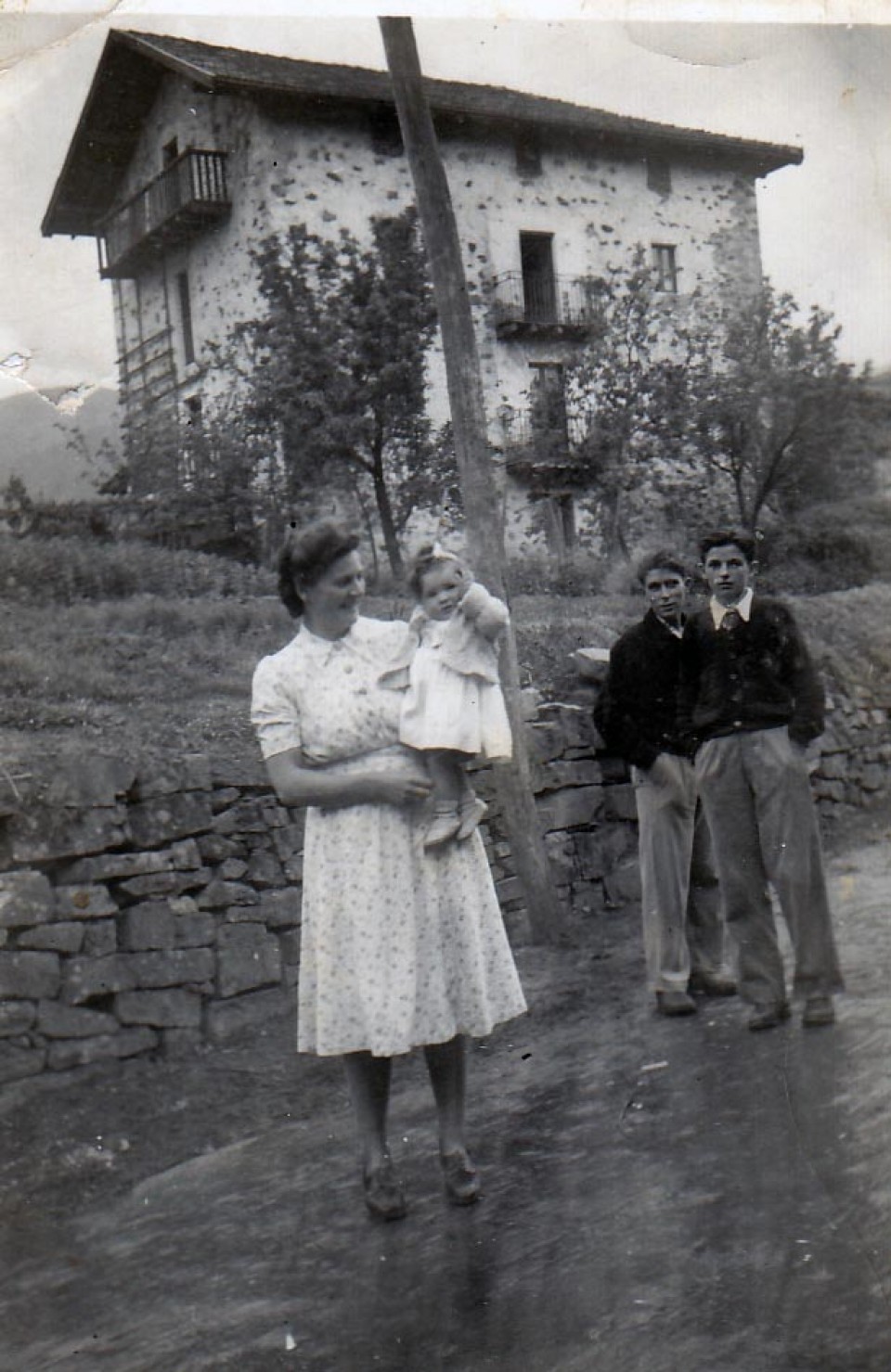 Ama eta Maite. Zeberio, 1944.