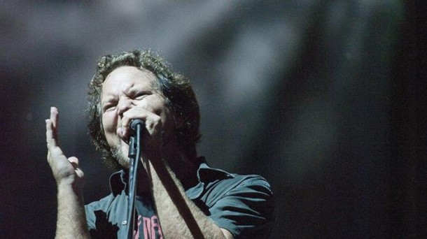 Eddie Vedder, Pearl Jam taldeko kantaria. Argazkia: EFE