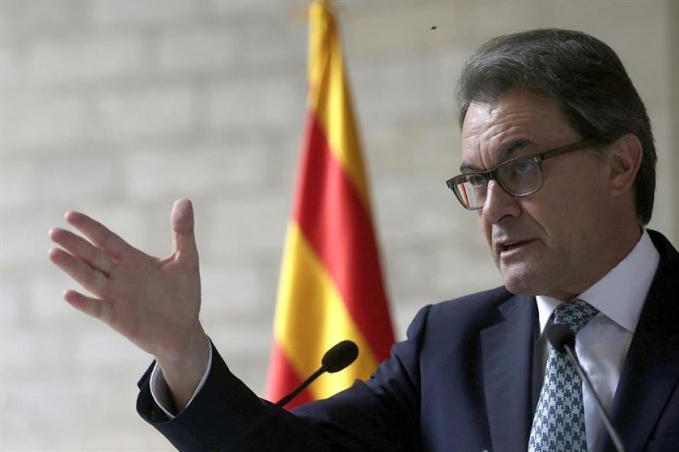 Artur Mas, presidente de Cataluña. Foto: EFE