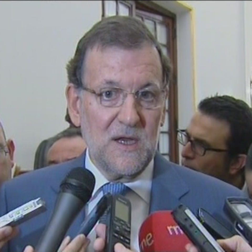 Mariano Rajoy, presidente de España, en el Congreso de los Diputados. 