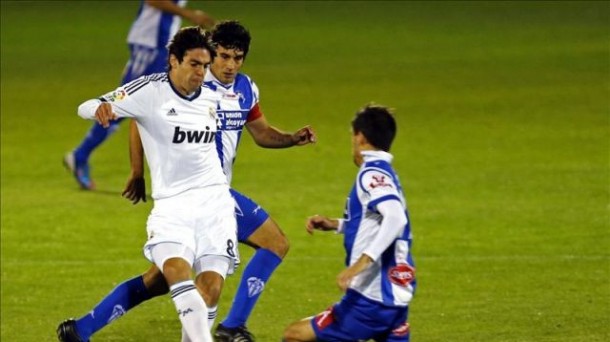 El Alcoyano se enfrentó al Real Madrid en Copa, en 2012. Efe.