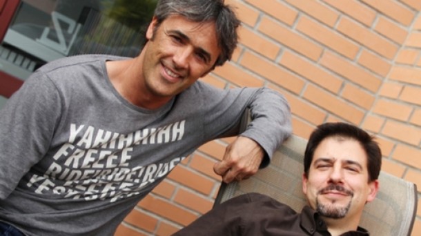 Los comiqueros Koldo Azpitarte y Ángel Unzueta se pasan por Iflandia