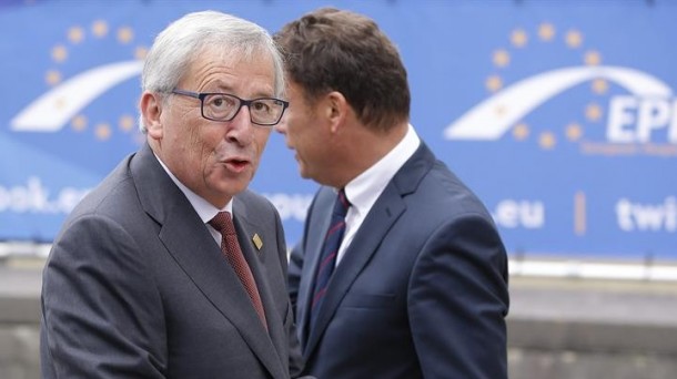 Jean Claude Juncker Europako Batzordeko presidentea. EFE