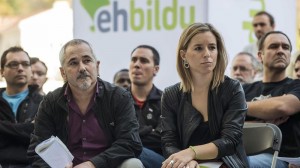 Josu Unanue y Aitziber Ibaibarriaga candidatos de EH Bildu en  Bizkaia