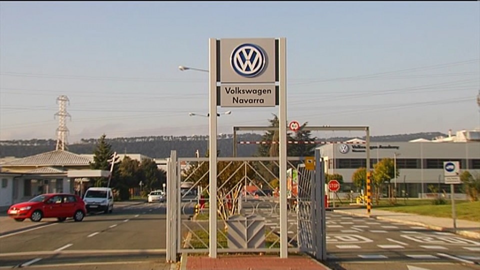 El accidente tuvo lugar en en las instalaciones de Volkswagen Navarra, en el polígono de Landaben.