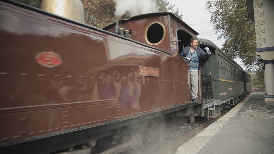 Trenaren Euskal Museoan, Azpeitian, izan da Ander.