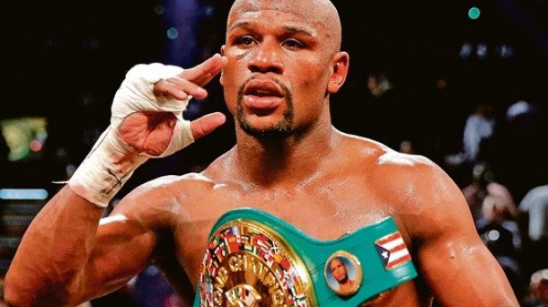 El boxeador Mayweather, el mejor pagado del mundo. 