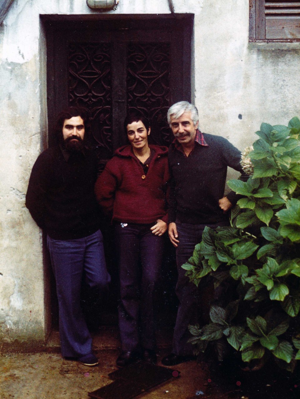 Xabier Lete, Lourdes Iriondo y Luis Iriondo. 1970