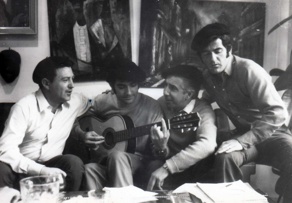 El Duo Dinámico, Gonzalo Zubizarreta y Luis Iriondo. 1968