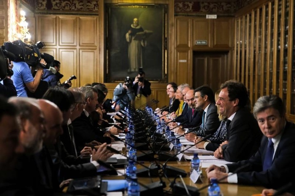 El ministro de Justicia, Rafael Catalá, preside la conferencia sectorial de Justicia. EFE