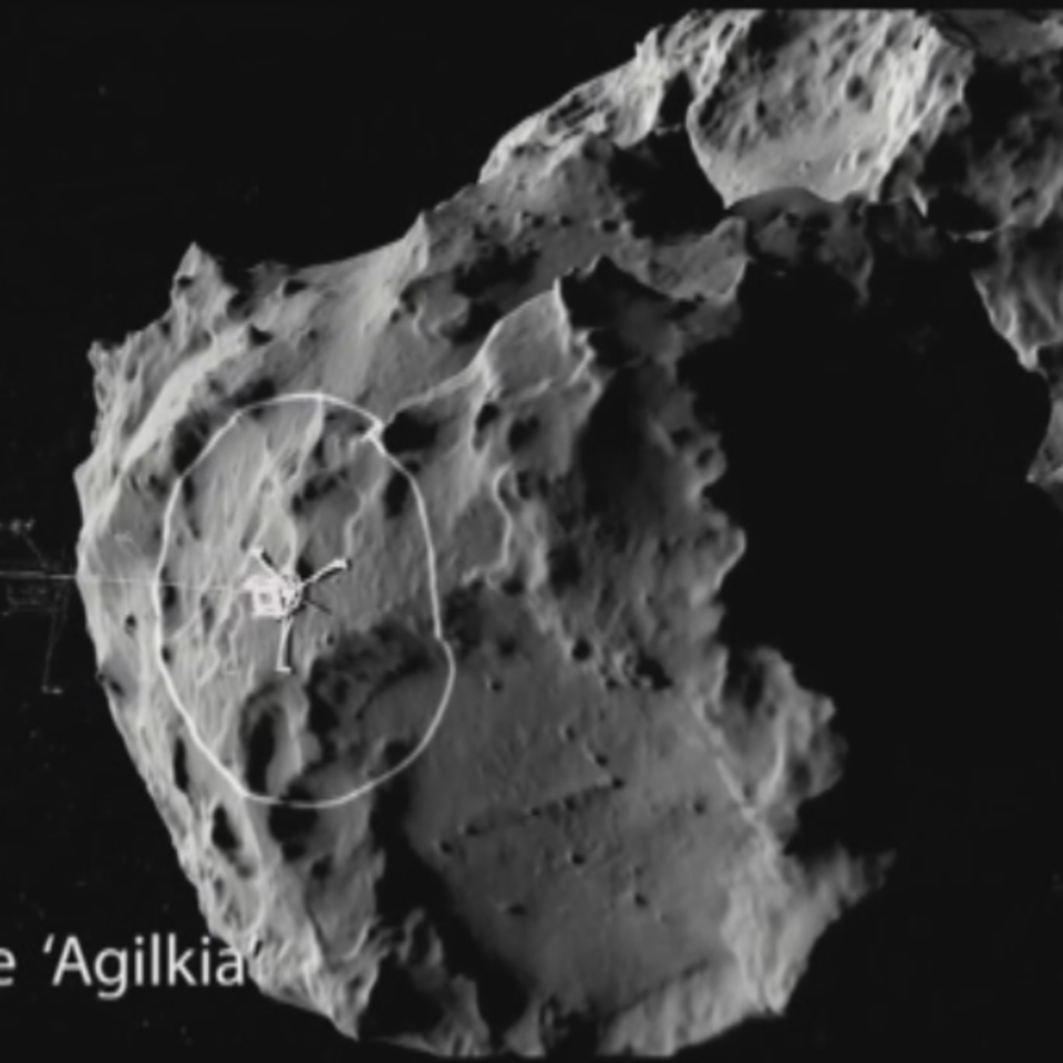 Txuriumov-Gerasimenko kometa