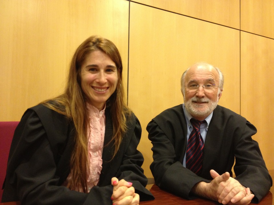 Bere alaba Norarekin. Donostia, 2000ko hamarkada