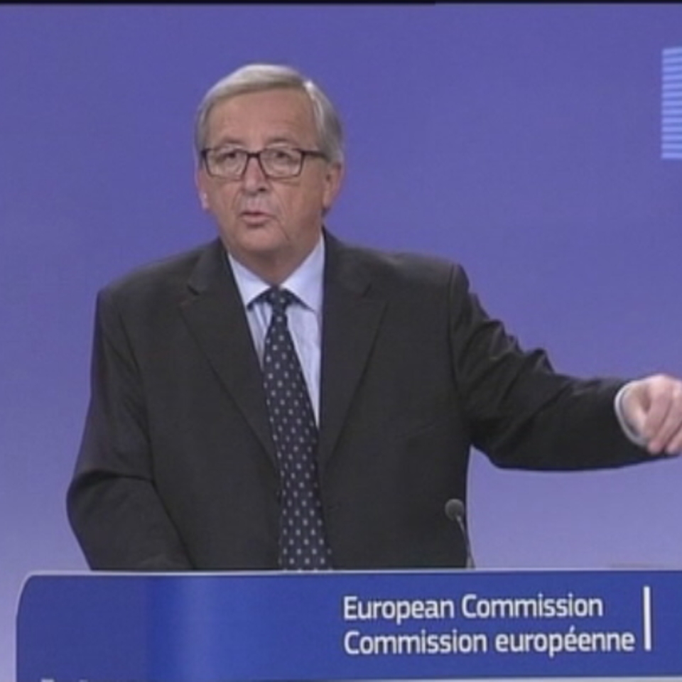 Jean-Claude Juncker Europako Batzordearen presidentea. Argazkia: EFE