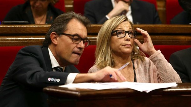 Artur Mas y Joana Ortega