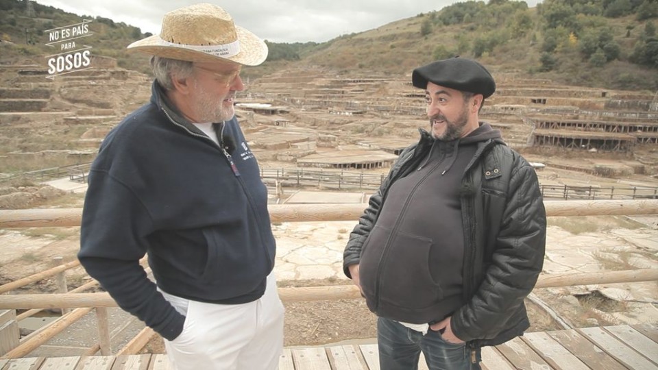 Ramon Gorka Aginagalde aktorearekin, Gesaltza Añanan.