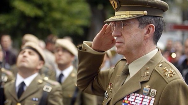 El jefe del Estado Mayor del Ejército de Tierra, general Jaime Domínguez Buj. EiTB