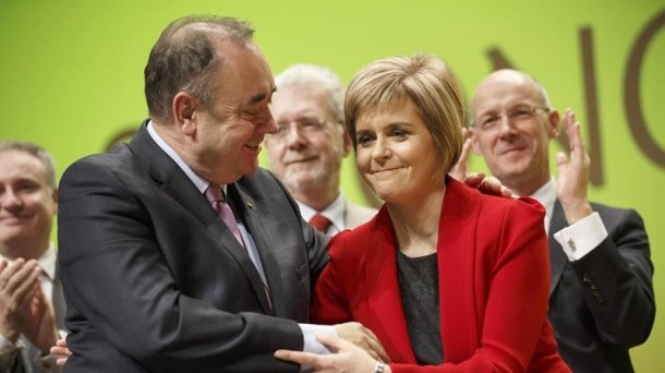 Nicola Sturgeon y Alex Salmond. Imagen de archivo: EFE