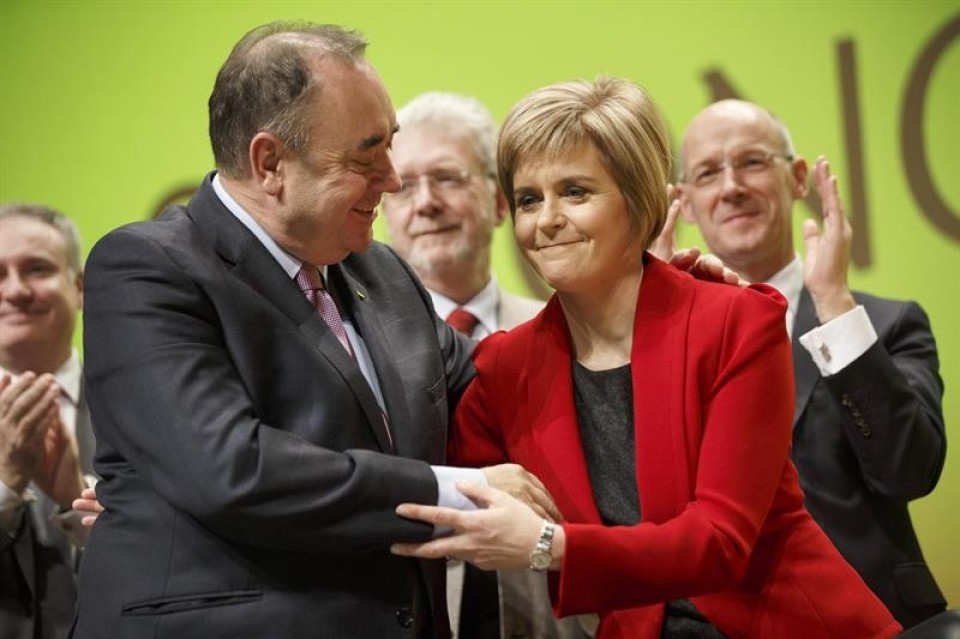 Nicola Sturgeon y Alex Salmond. Imagen de archivo: EFE