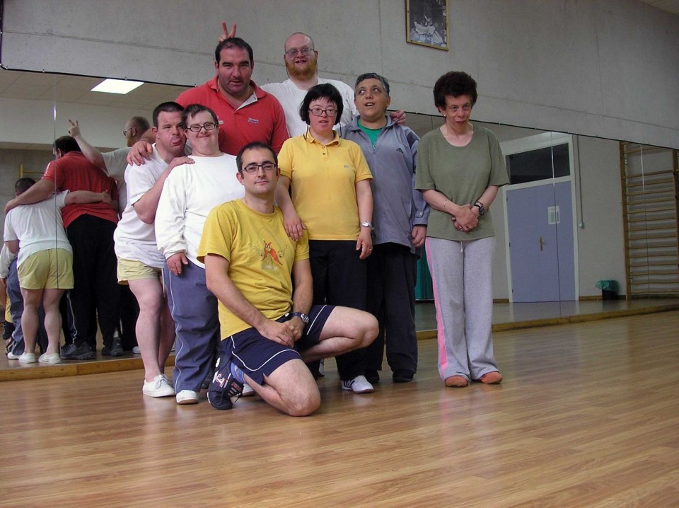 Mieltxo, Okille tailerreko kideekin. Leitza, 2011