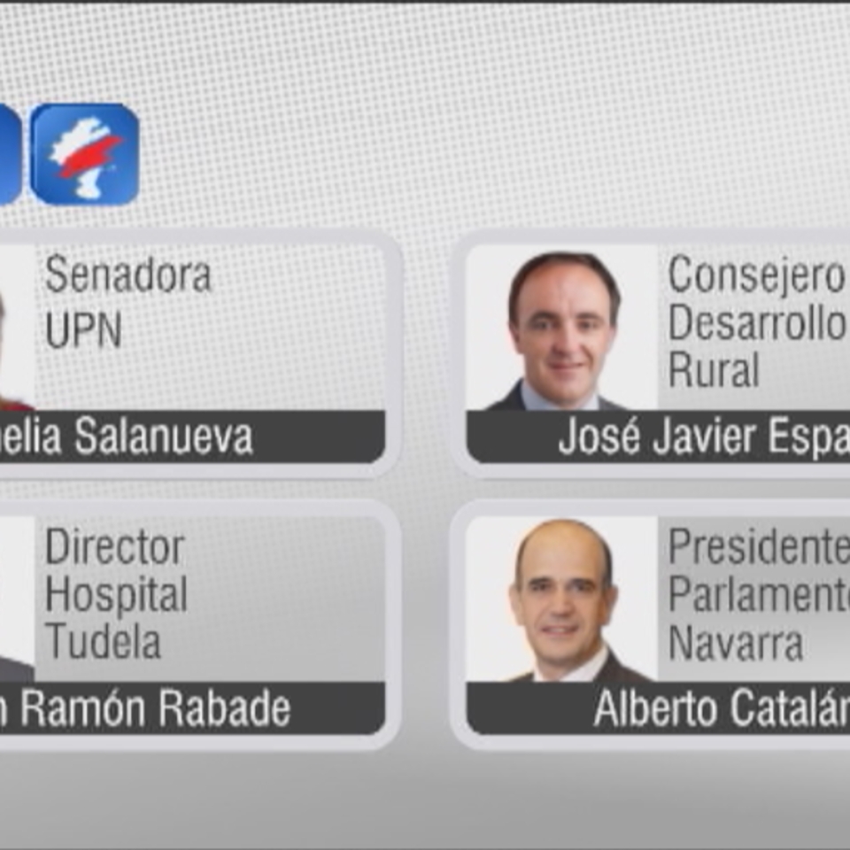 Jose Javier Esparza, Juan Ramon Rabade, Amelia Salanueva eta Alberto Catalán. Argazkia: EiTB