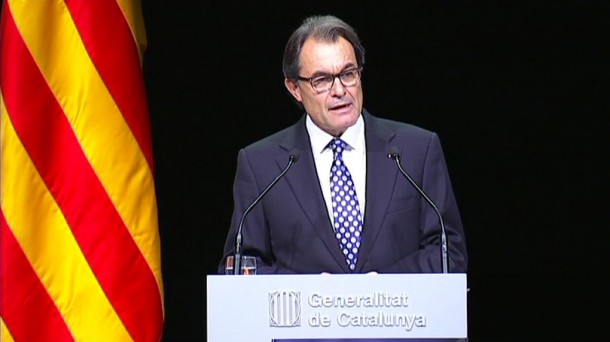 Artur Mas Generalitateko presidentea. Artxiboko irudia: EiTB